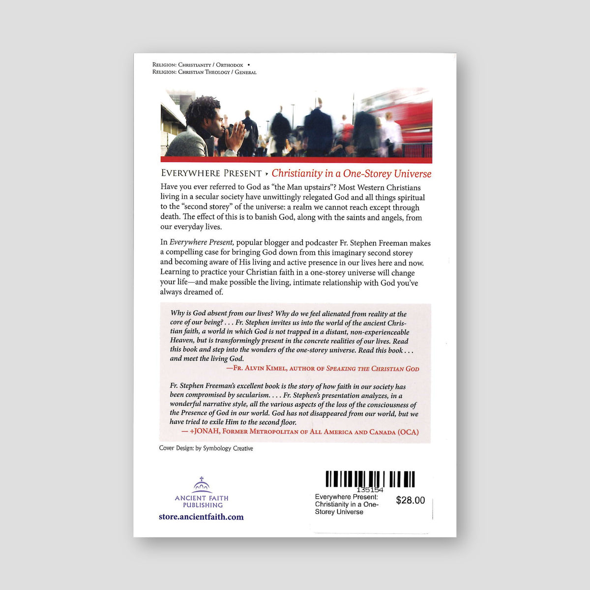 Everywhere Present: Christianity in a One-Storey Universe — back cover