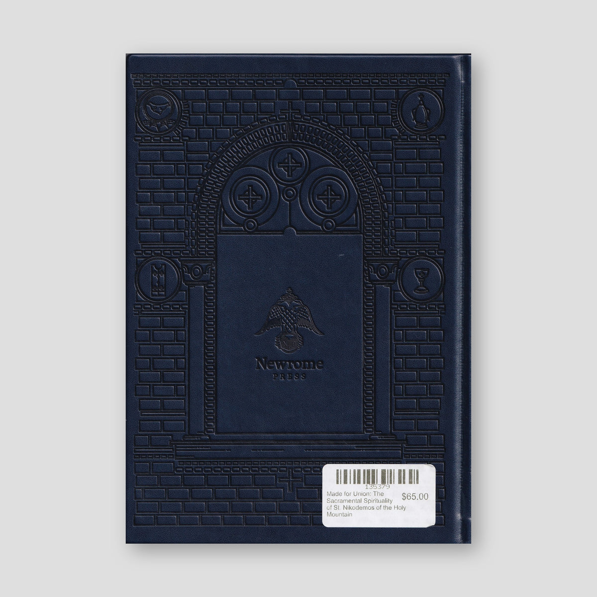 Made for Union: The Sacramental Spirituality of St. Nikodemos of the Holy Mountain — back cover