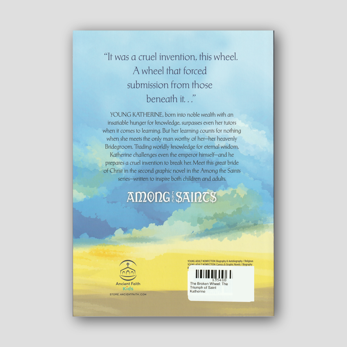 The Broken Wheel: The Triumph of Saint Katherine — back cover