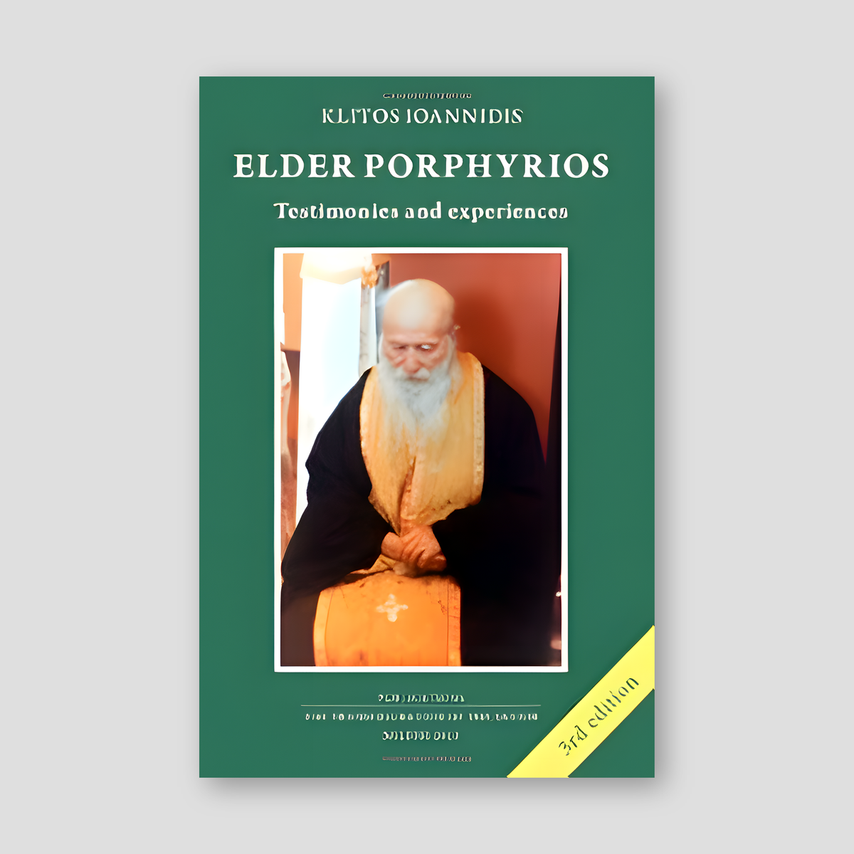 Elder Porphyrios: Testimonies and Experiences — front cover
