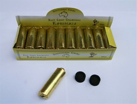 Charcoal (Karvouna) - Easy Light Medium Briquettes