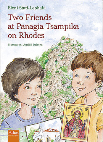 Two Friends at Panagia Tsampika on Rhodes