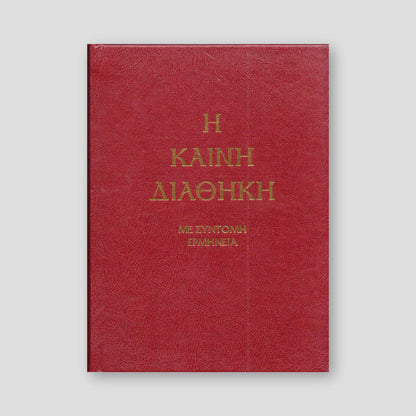 Καινή Διαθήκη - Κείμενο με Ερμηνεία Π. Ν. Tρεμπέλα — front cover