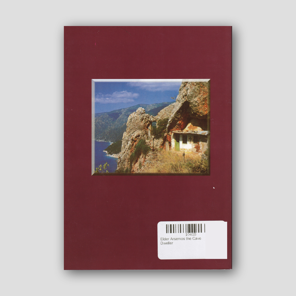 Elder Arsenios the Cave Dweller — back cover