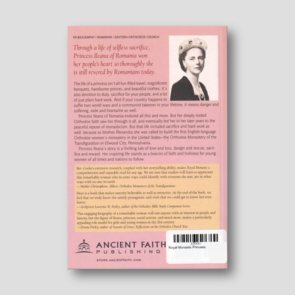 Royal Monastic Princess — back cover