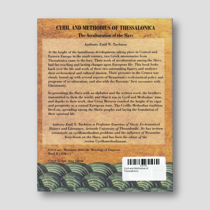 Cyril and Methodius of Thessalonica — back cover