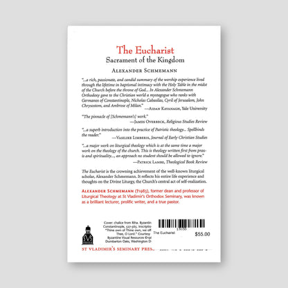 The Eucharist — back cover