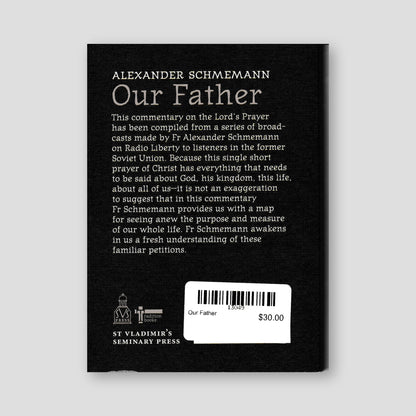 Our Father — back cover