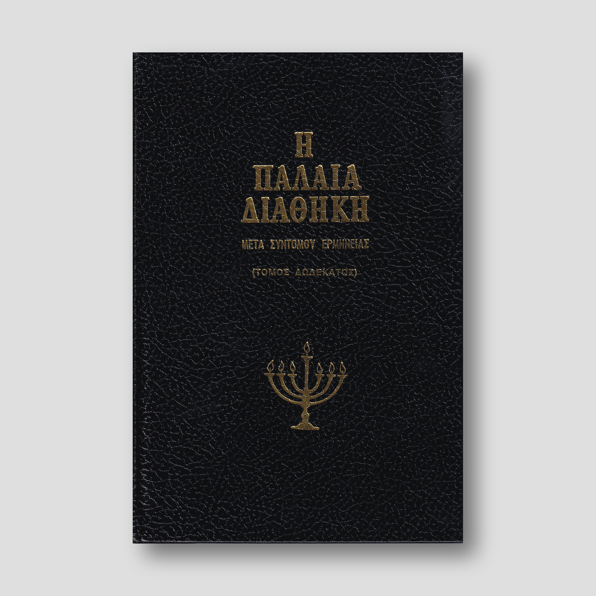 Η Παλαιά Διαθήκη - Μετα Σύντομου Ερμηνείας - Τόμος ΙΒ΄ (V12) — front cover