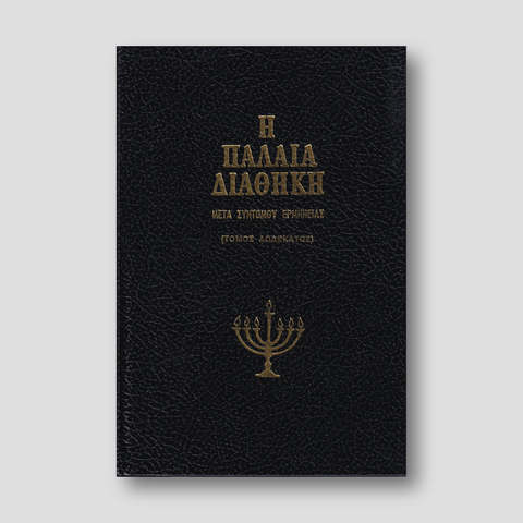 Η Παλαιά Διαθήκη - Μετα Σύντομου Ερμηνείας - Τόμος ΙΒ΄ (V12) — front cover