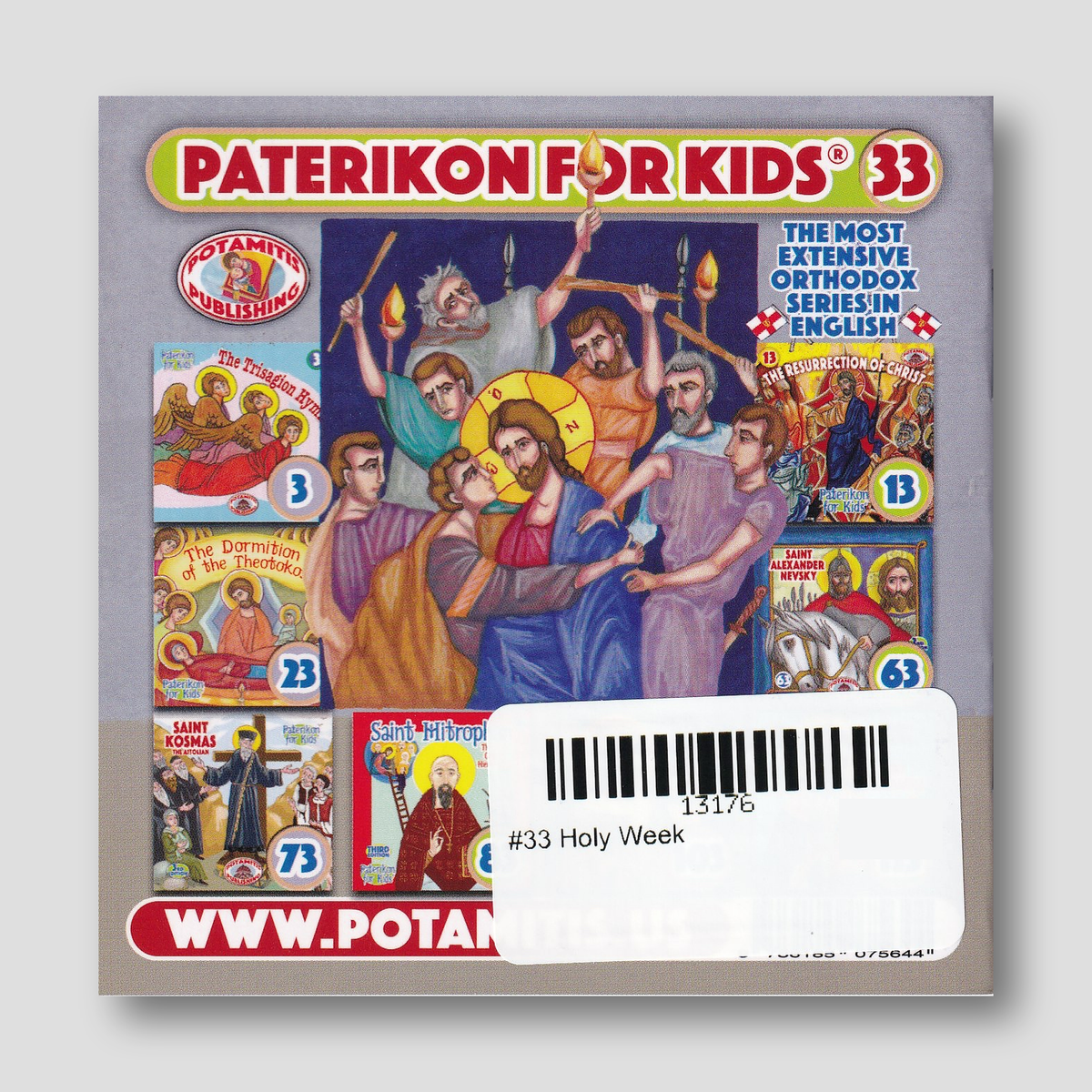#33 Holy Week — back cover