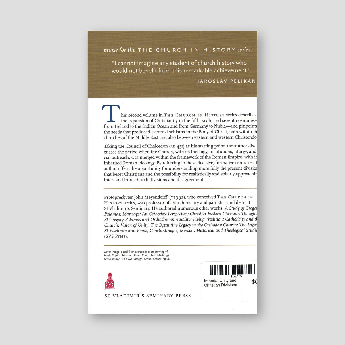 Imperial Unity and Christian Divisions — back cover