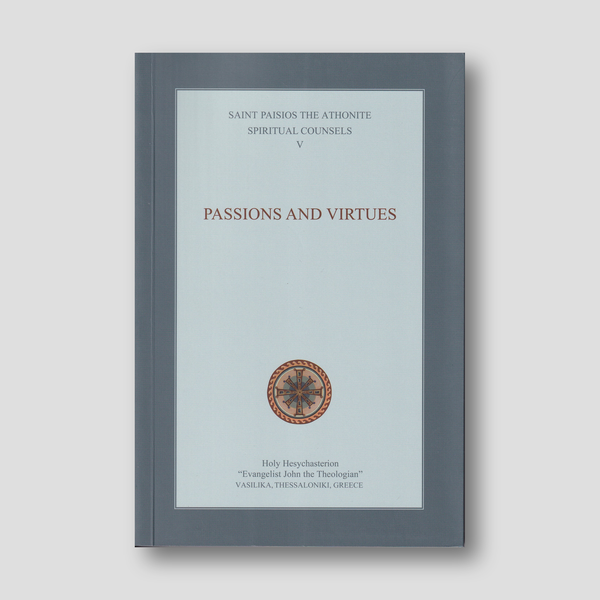 Spiritual Counsels V: Passions and Virtues — front cover