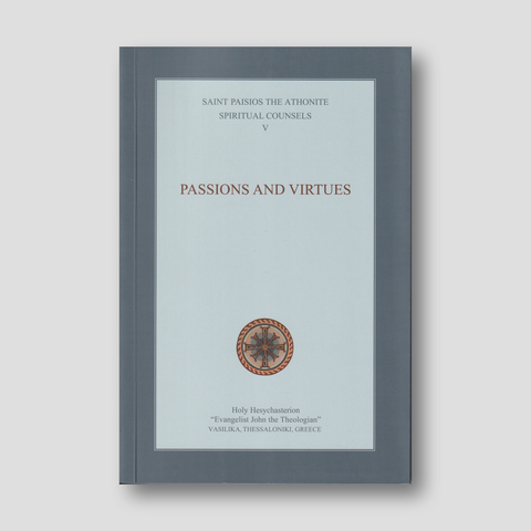 Spiritual Counsels V: Passions and Virtues — front cover