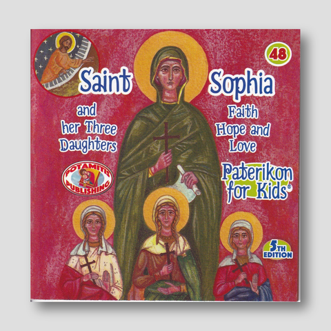 #48 Saint Sophia and her three daughters — front cover