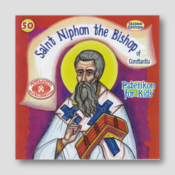 #50 Saint Niphon the Bishop of Constantia — front cover
