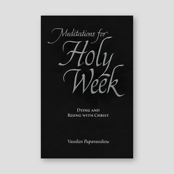Meditations for Holy Week - Dying and Rising with Christ — front cover