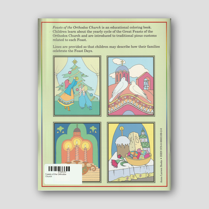 Feasts of the Orthodox Church — back cover