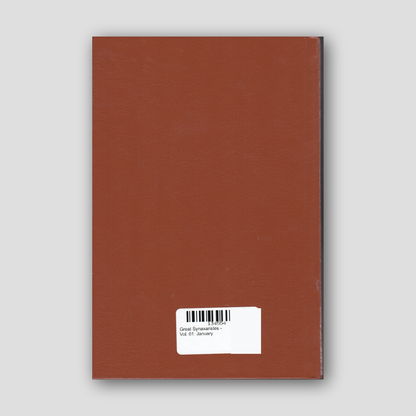 Great Synaxaristes - Vol. 01: January — back cover