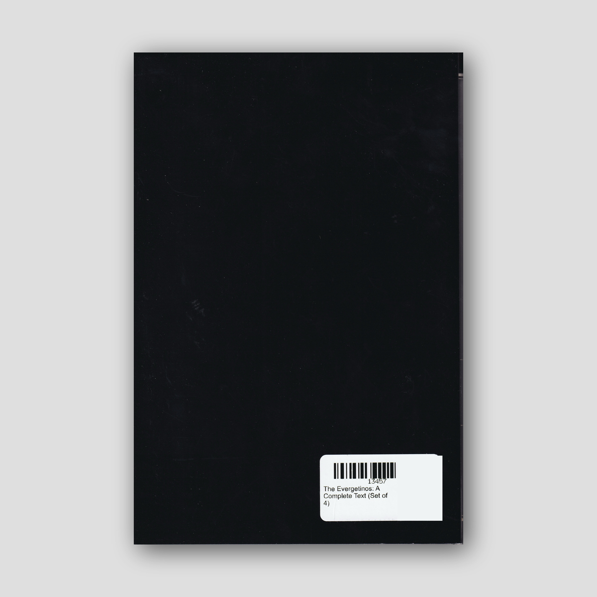 The Evergetinos: A Complete Text (Set of 4) — back cover