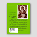 Little Russian Philokalia, Vol. 5: St. Theodore of Sanaxar — back cover