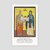 The Life and Sufferings of the Holy Martyrs Cyprian & Justina — front cover