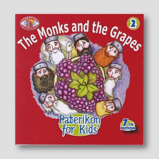 #2 The Monks and the Grapes — front cover