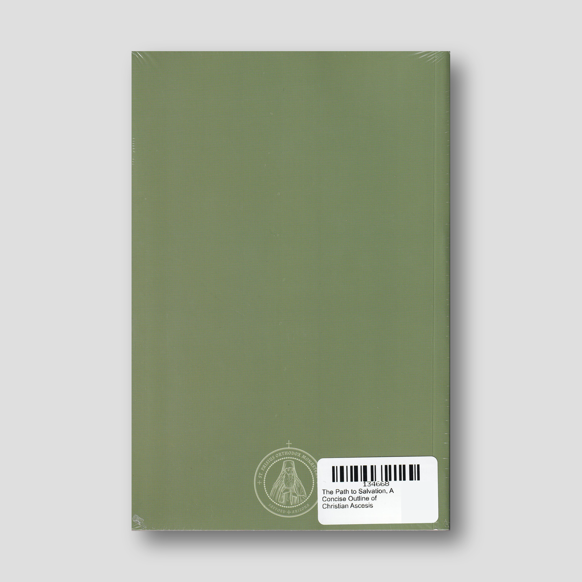 The Path to Salvation, A Concise Outline of Christian Ascesis — back cover