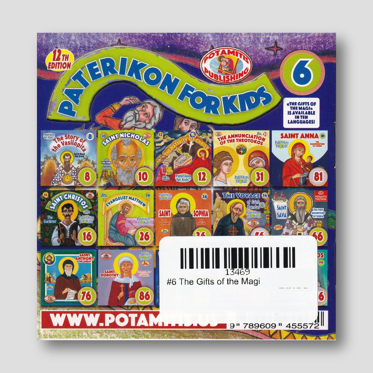 #6 The Gifts of the Magi — back cover