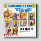 #7 Saint Gerasim and the Lion — back cover