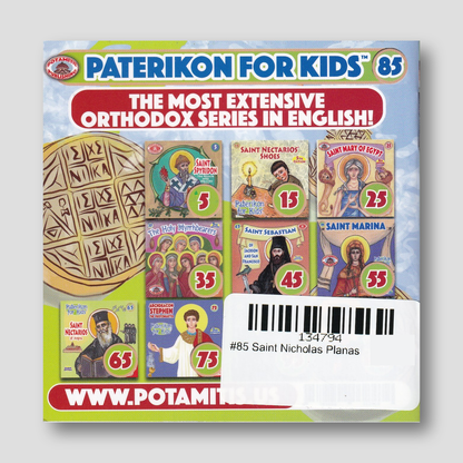 #85 Saint Nicholas Planas — back cover