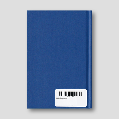 Holy Baptism — back cover