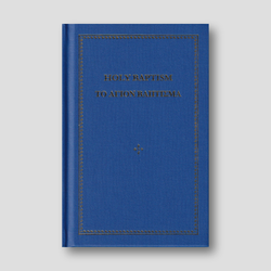 Holy Baptism — front cover