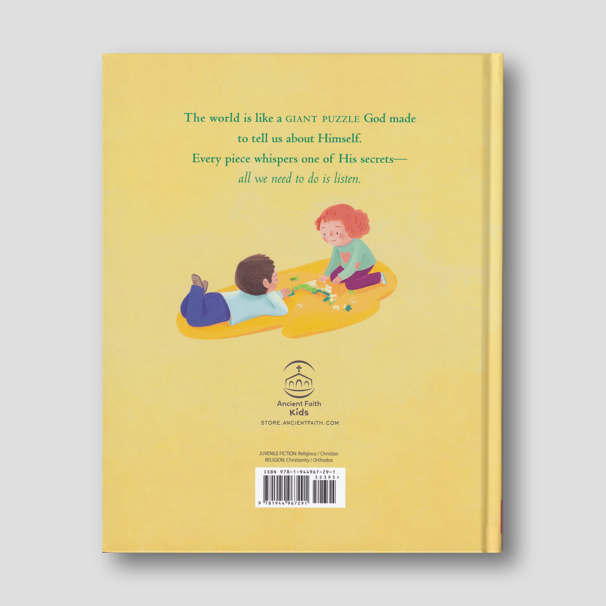 Everything Tells Us about God — back cover