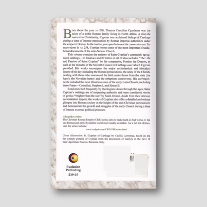 The Complete Works of Saint Cyprian of Carthage — back cover