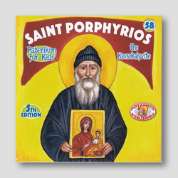 #58 Saint Porphyrios the Kavsokalyvite — front cover