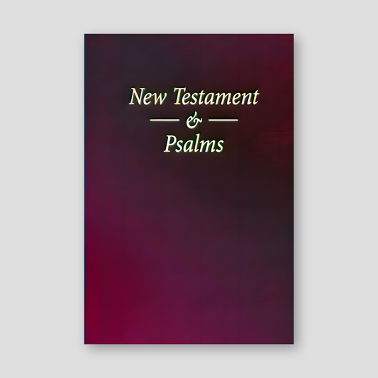 Bible - KJV Pocket New Testament and Psalms — front cover