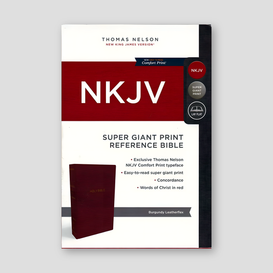 Bible - NKJV "Super Giant Print" — front cover