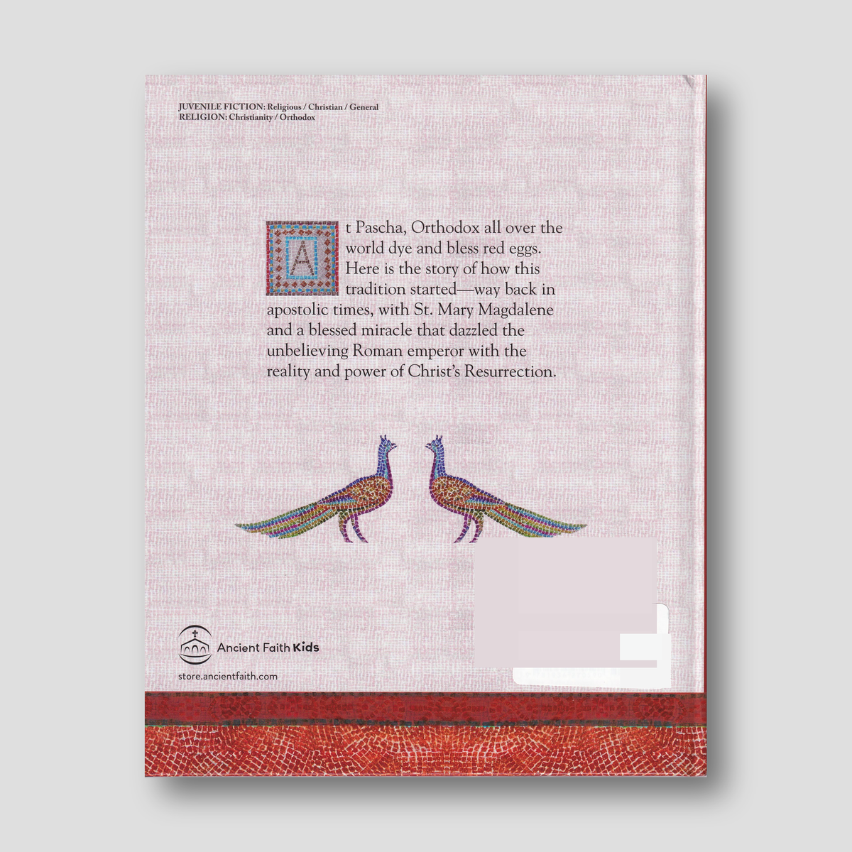 The Miracle of the Red Egg — back cover