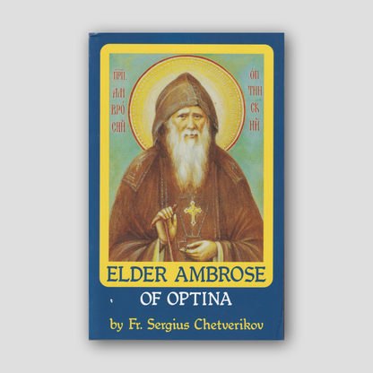 Elder Ambrose of Optina — front cover