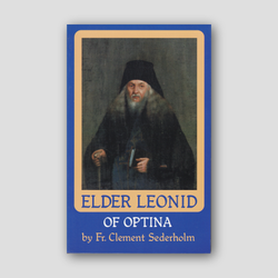 Elder Leonid of Optina — front cover
