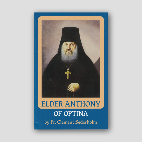 Elder Anthony of Optina — front cover