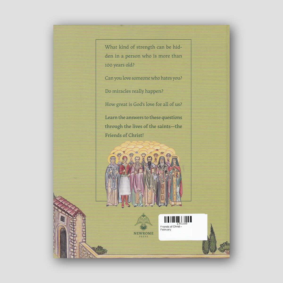 Friends of Christ - February — back cover