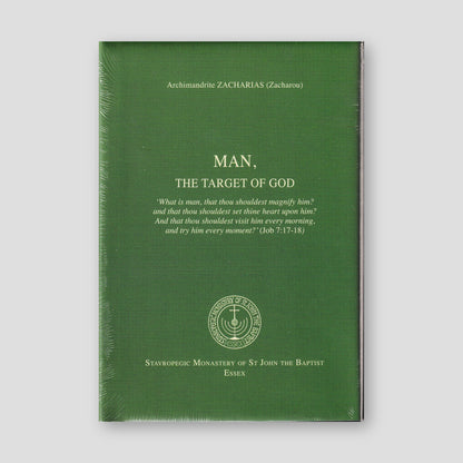 Man the target of God — front cover