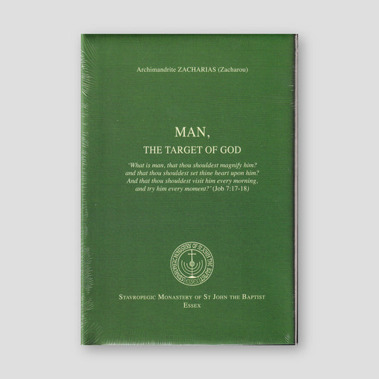 Man the target of God — front cover