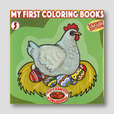 My First Coloring Books #5 - Easter Eggs — front cover