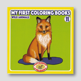 My First Coloring Books #11 - Wild Animals — front cover