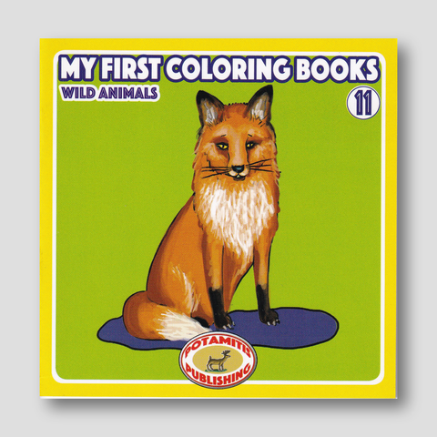 My First Coloring Books #11 - Wild Animals — front cover