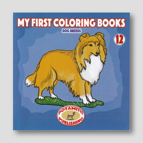 My First Coloring Books #12 - Dog Breeds — front cover