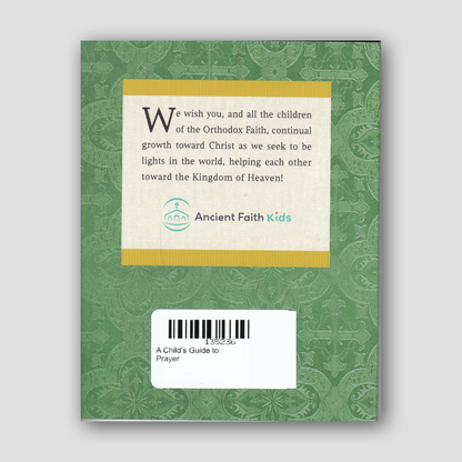 A Child’s Guide to Prayer — back cover